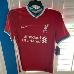 Mens Nike Liverpool FC 20/21 Stadium Home Jersey Red CZ2636-687 Sz M NWT